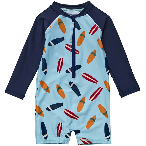 RETRO SURF LS SUNSUIT