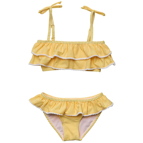 MARIGOLD STRIPE TIE BIKINI