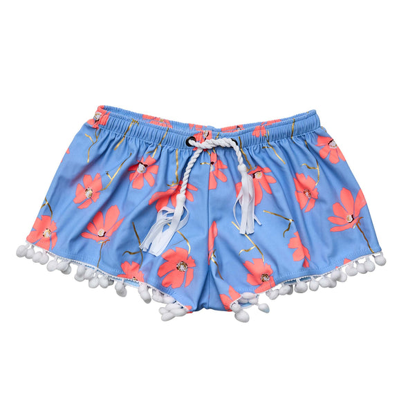 BEACH BLOOM SWIM SHORTS