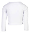SUSTAINABLE WHITE LS WRAP RASH TOP - Snapperrock Middle East
